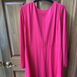 Long sleeve midi dress